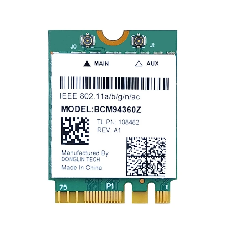 

BCM94360Z BCM94360NG BCM94360 2.4G+5G+BT4.0 Адаптер Wlan Беспроводная карта 802.11AC