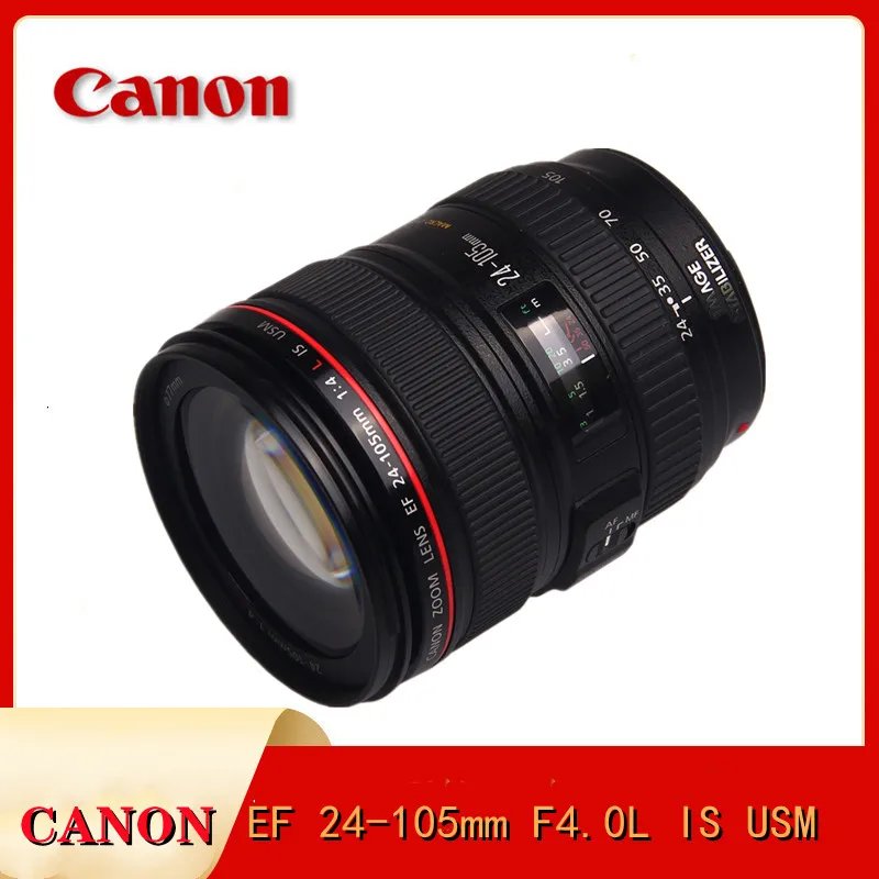 Объектив стабилизатор Canon EF 24-105 мм F/4L IS USM Generation для 5D4 5D3 6D 600D 650D 700D 750D 760D 200D 60D 70D 80D 7D