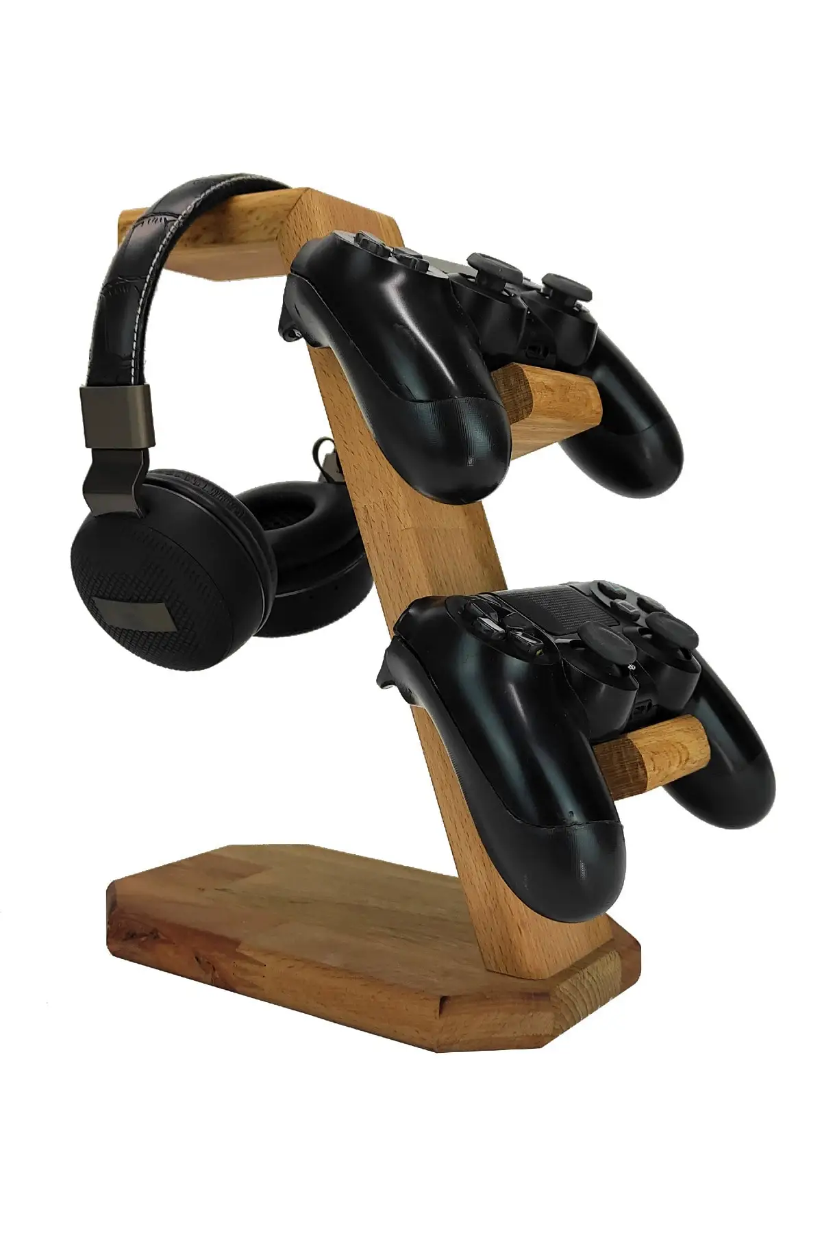 Uldemart декоративный деревянный держатель Dualshock джойстика для наушников