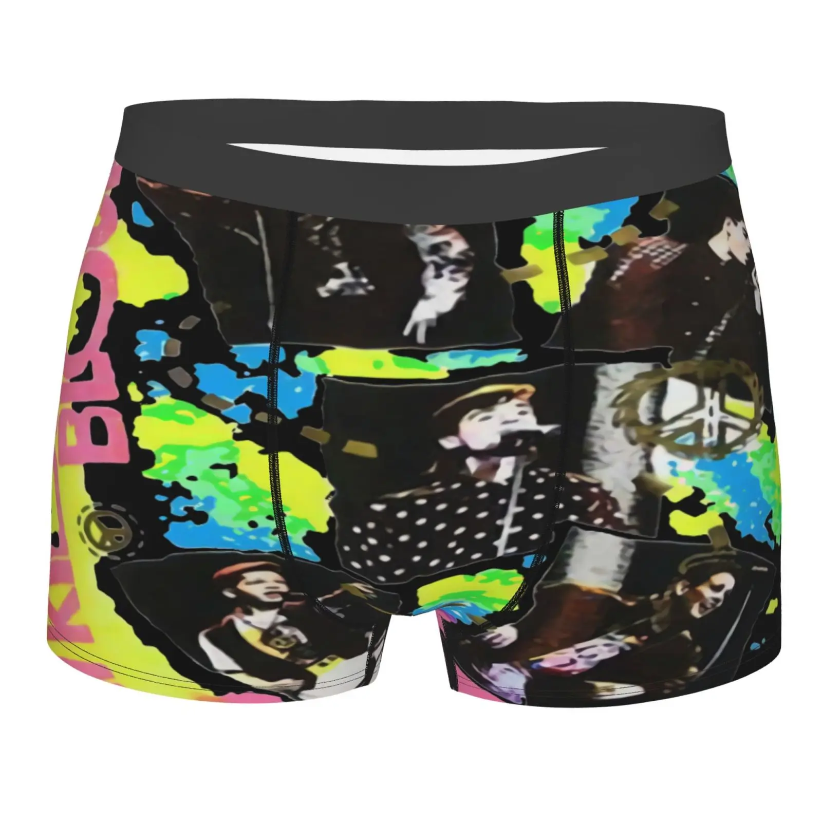 

Боксеры с карманами Nkotb, брендовые Хэппи шорты, нижнее белье для мальчиков, пикантные трусы 80S