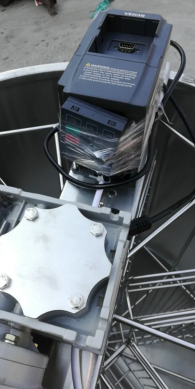 304 нержавеющая сталь 6 рамок двусторонний экстракт меда