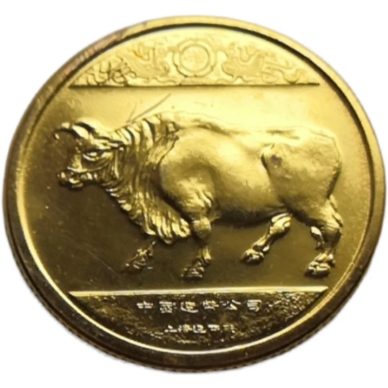 

Китайская корова со знаками Зодиака, памятная медаль, г., картина дня рождения, звезда тайландшафта, ветка на спине