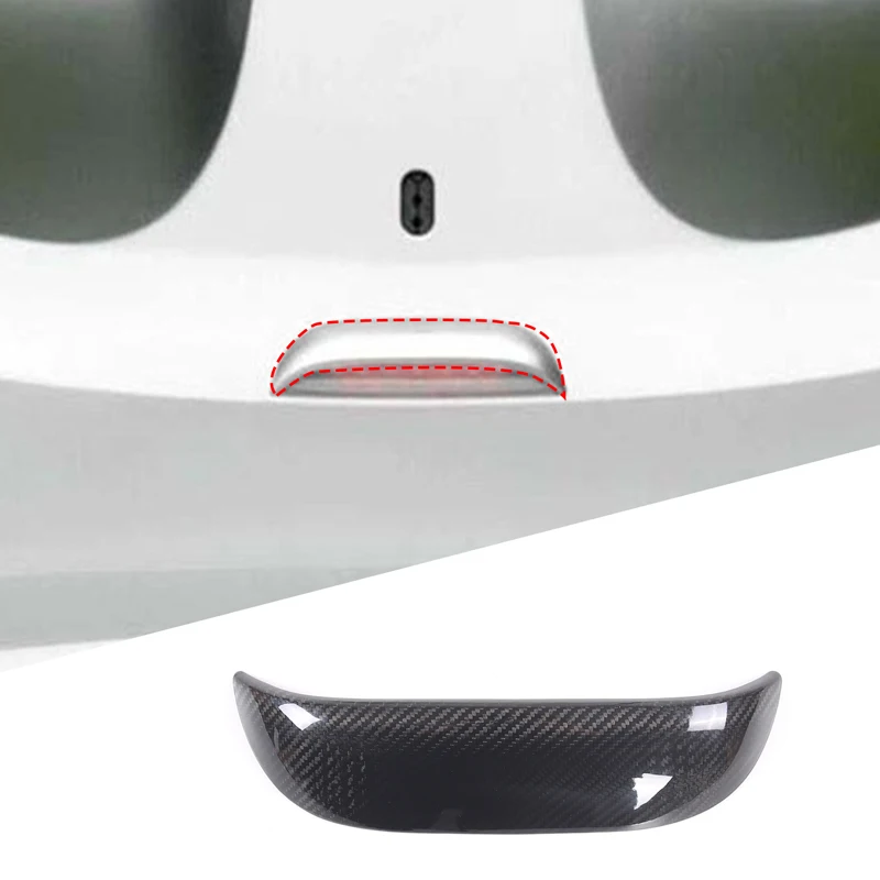 Наклейка на заднюю панель автомобиля из углеродного волокна для Nissan 350Z 2003-2006