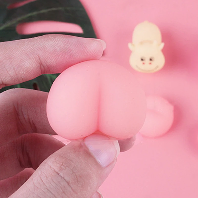 10 силиконовых мини - персиковых ягодиц новинки стресса и тревоги для снятия