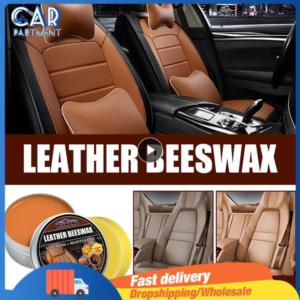 

Car Seat Leather Bag Decontamination Non-toxic Multifunctional Car Maintenance Wax Universal Cleaning Brightening No Residue