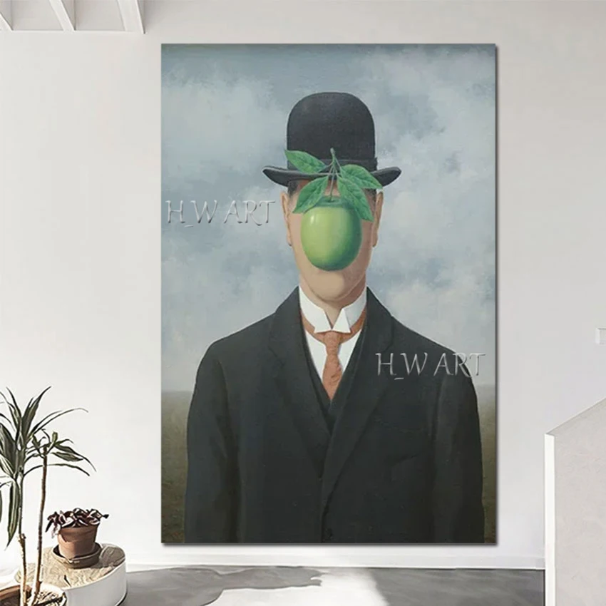 Абстрактная картина маслом на холсте