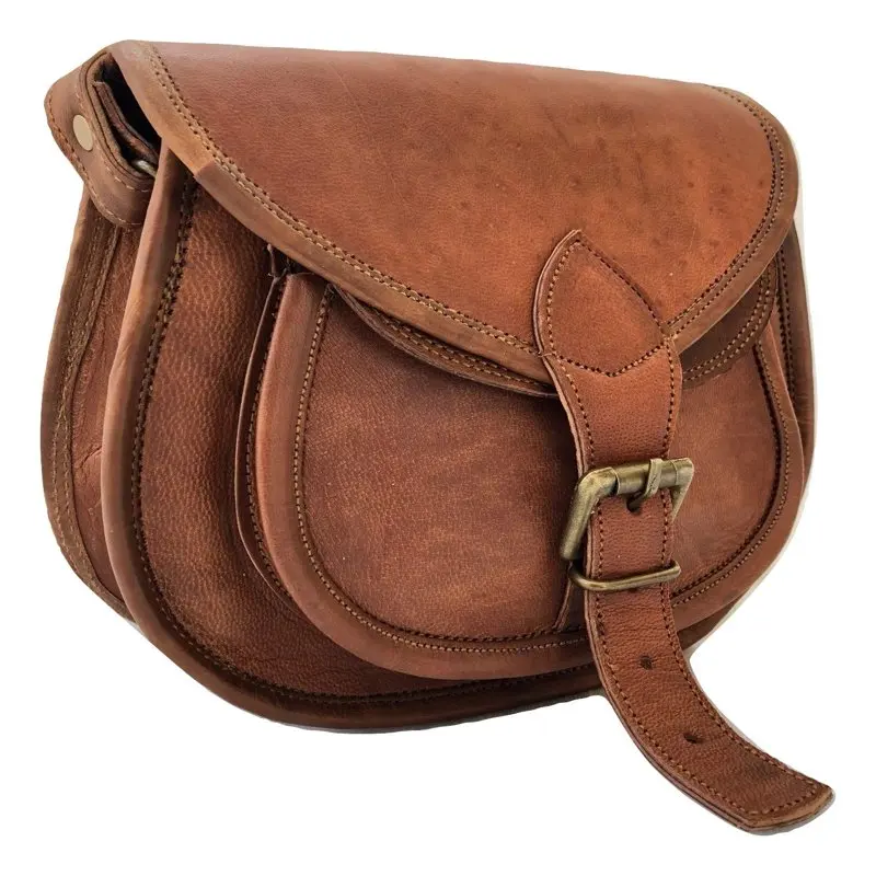 Leather Women Hippe Leather Purse Crossbody Shoulder Bag Travel Satchel Handbag Bag