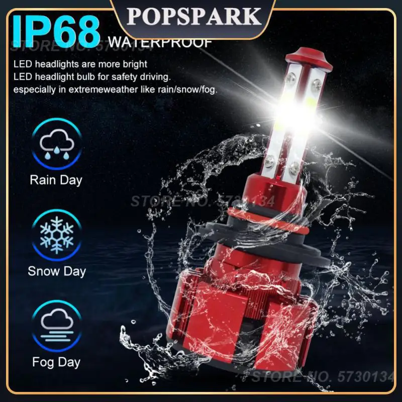 

Высоколюминесцентные лампы для автомобильных фар X20, 8000 лм, эффективные и безопасные противотуманные фары, автомобильные лампы, водонепрон...