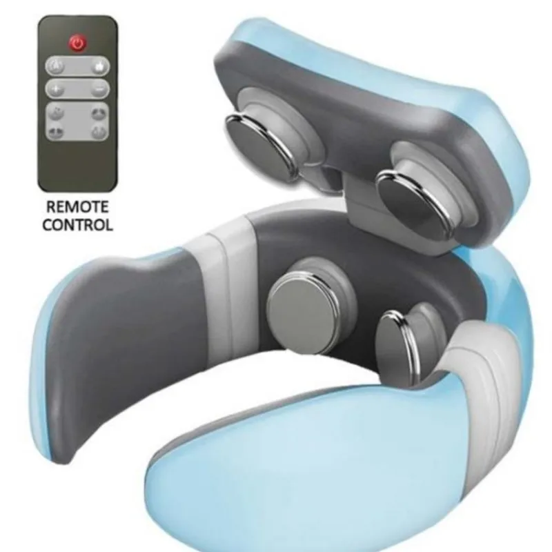 

4D Магнитный импульса обогрев электрическая сушилка плеча шеи массажер усталость облегчение боли шейки массажная подушка с пультом дистанц...