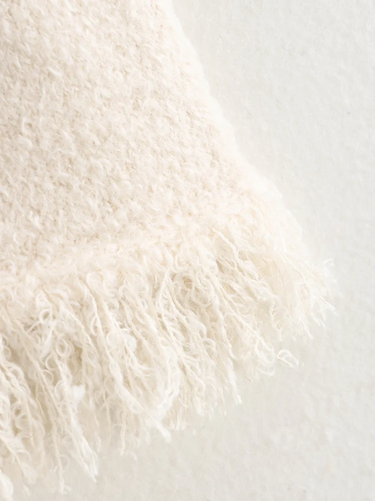 Женский комплект из 2 предметов на осень/зиму с короткой юбкой милый вязаный топ