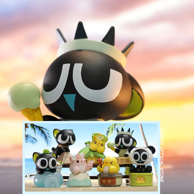 

Luo Xiaohei Around The World Series Bakery House Blind Box Guess Bag Mystery Box Toys Doll Cute Anime Figure Gift Collection