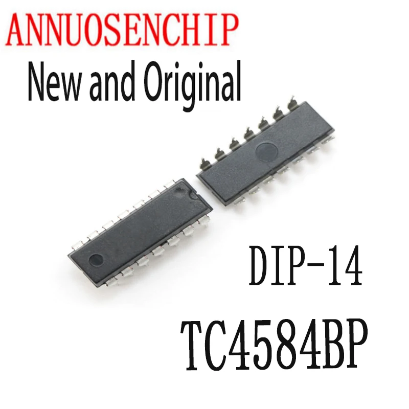 5 шт. Новый и оригинальный DIP14 TC4584 DIP-14 DIP TC4584P TC4584BP