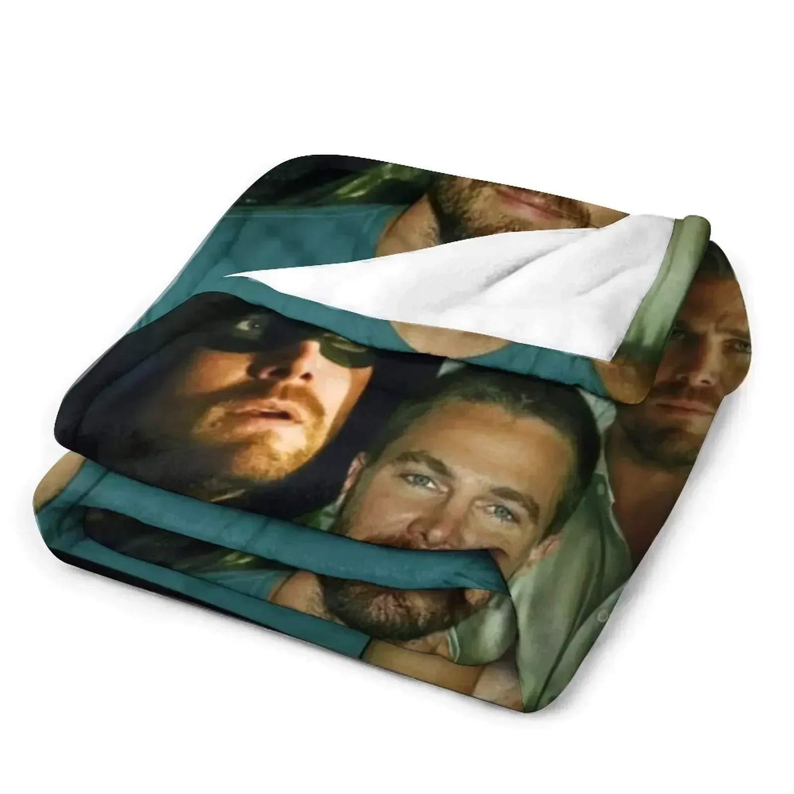 Стивен Амел коллаж со стрелкой дизайн дани 2022 декоративное одеяло для дивана