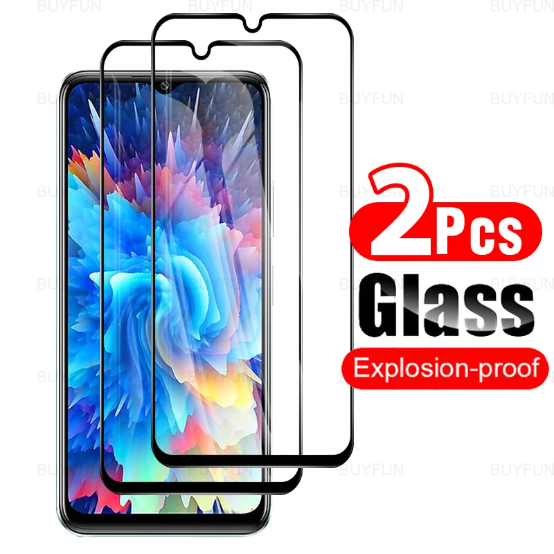 

Пленка из закаленного стекла с черными краями для Infinix Hot 20 Hot20 5G 6,58 дюйма, Защита экрана для Infinix Hot 20 20s 20i, 2 шт.