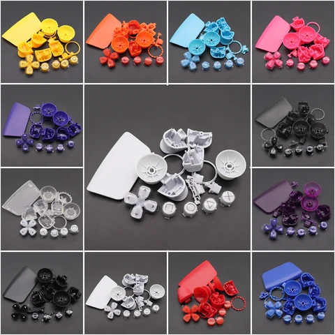 Для контроллера PS5 L1 R1 L2 R2 Комплект кнопок D-pad Замена крышки джойстика для PS5 V3 V3.0 BDM-030 Геймпад