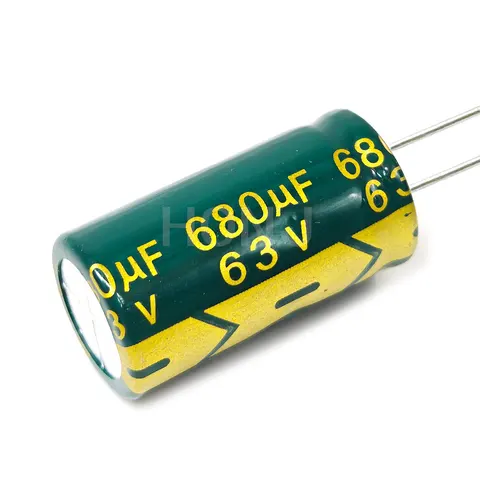 5 шт. 63V680uf 13x25 мм алюминиевый электролитический конденсатор 680uf63v 63v 680uf 63V 680mf 63vdc 680MFD 63v680mf 680mf63v ±20%