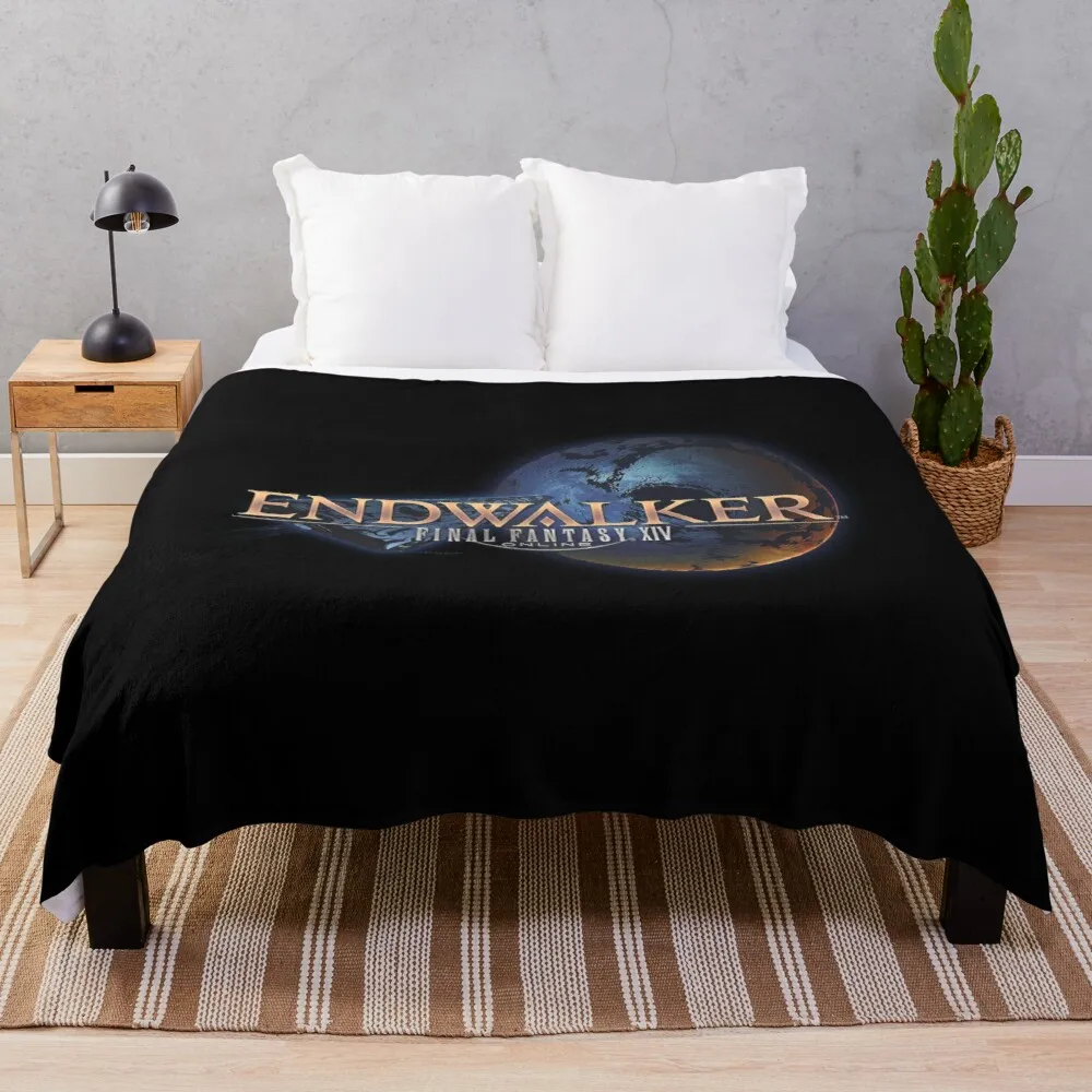 

Final Fantasy XIV Endwalker Throw Blanket shaggy blanket fashion sofa blankets blanket luxury brand travel blanket