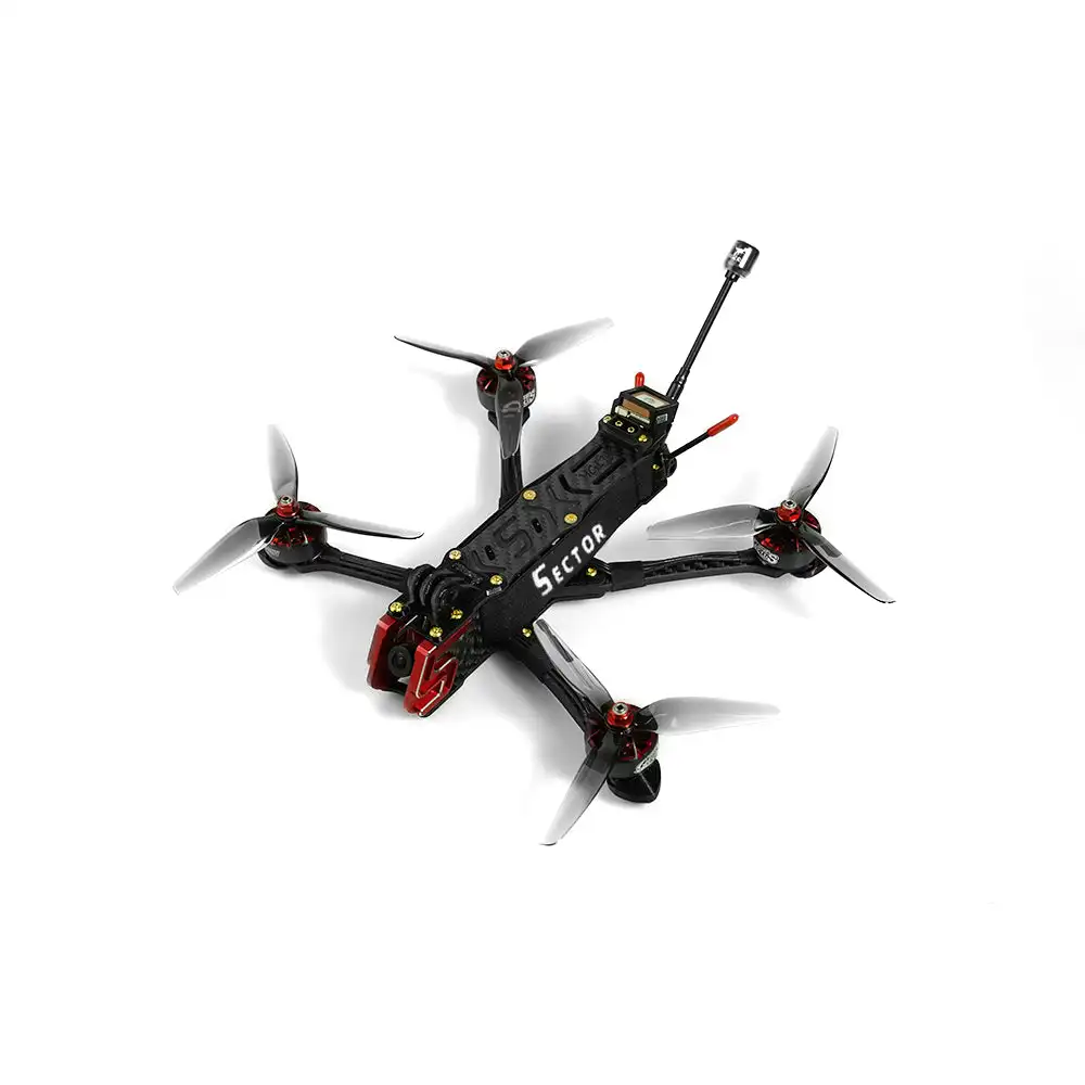 

HGLRC Sector D5 FR Analog F722 Mini BLHELIS 45A 800mW Caddx Ratel 2 AEOLUS 2306.5 2207.5 4S 6S 5inch Deadcat FPV Freestyle Drone
