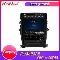 kirinavi 12 1 android 11 car radio automotivo head unit for toyota reiz mark x car multimedia player auto gps navigation 2011