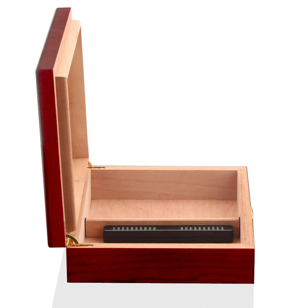 Чехол для сигар увлажнитель гигрометр кедровая древесина подходит COHIBA | Дом и сад