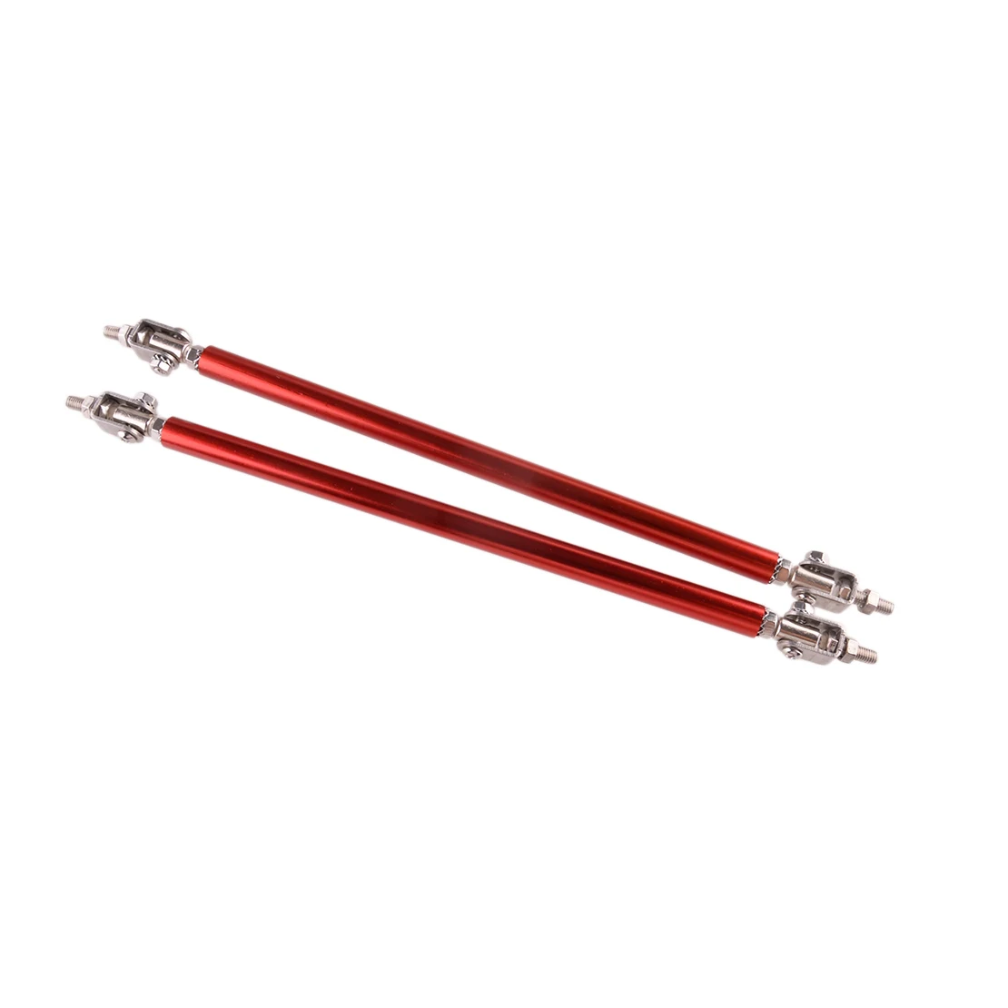 

1 Pair Car Red Front Bumper Lip Splitter Diffuser Strut Rod Tie Support Bar 20cm Fit for Dodge Charger Challenger