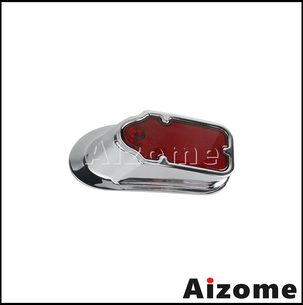 Универсальный мотоцикл Ретро Надгробие Заднее крыло Задний фонарь Тормозной