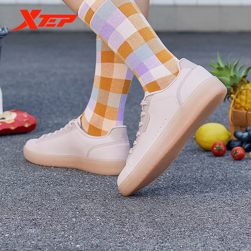 Кроссовки Xtep Женские Классическая Повседневная обувь в стиле ретро простая и