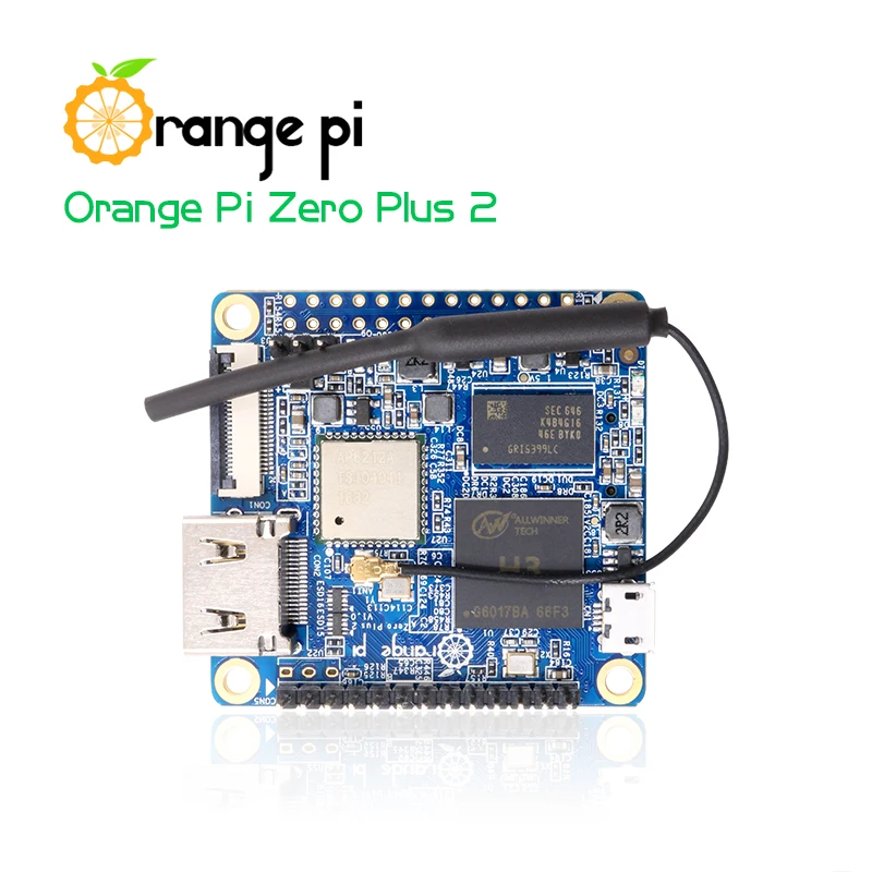 Orange Pi Zero Plus2 H3 Allwinner 512 МБ ОЗУ мини-ПК планшет запуск Android 4 Ubuntu изображение Debian -
