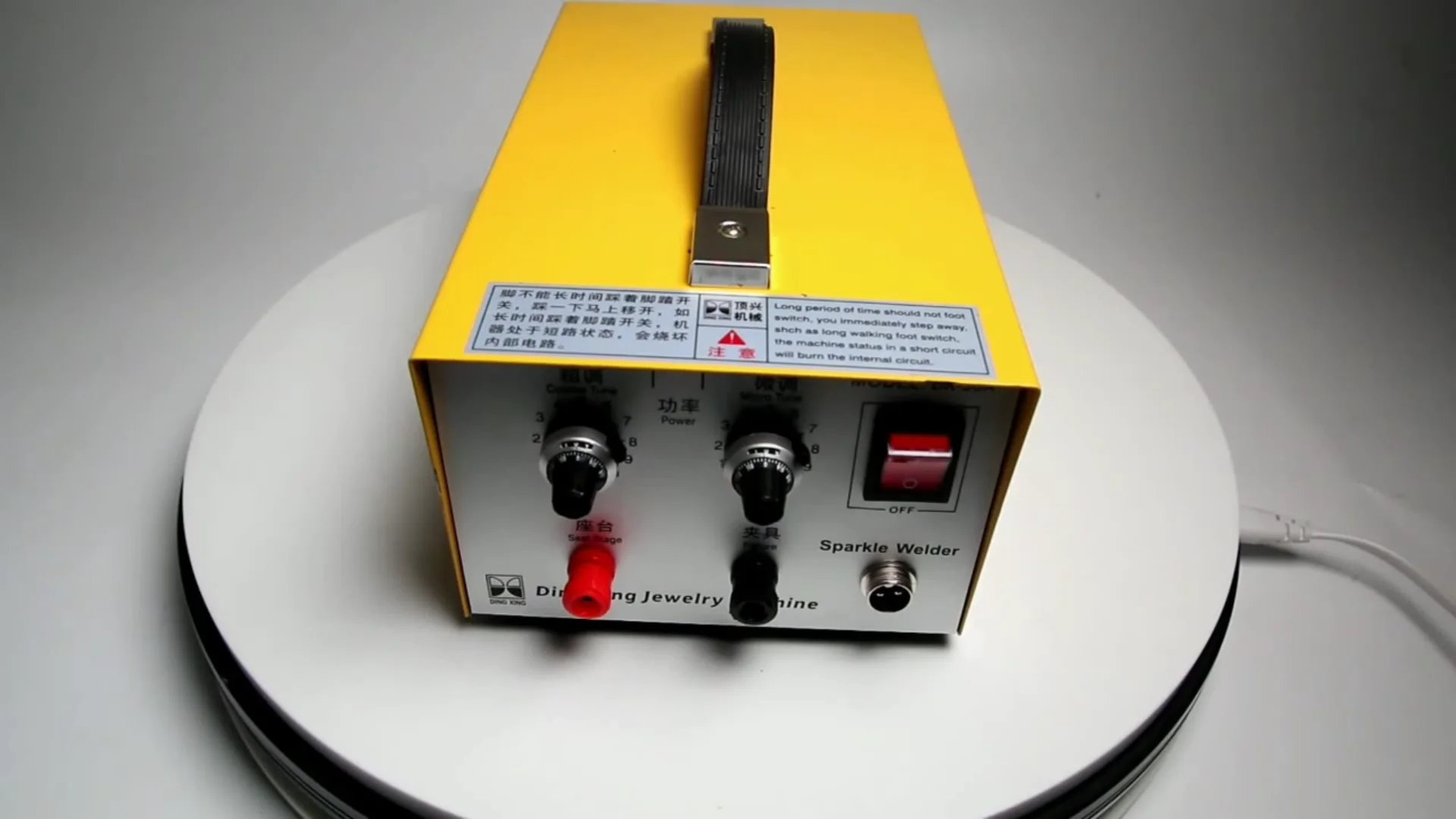 

110V/220V 200W DX-30A Mini Spot Welder Laser Spot Welding Machine Jewelry Tool