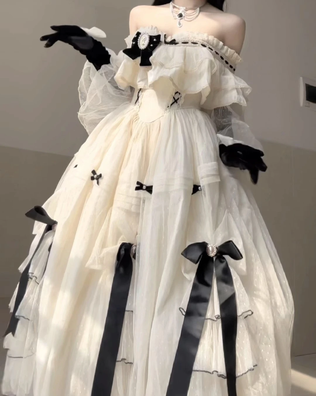 Sweet Lady Born CLA Series Платье Лолиты Красивая Лолита на беге Пышное платье принцессы