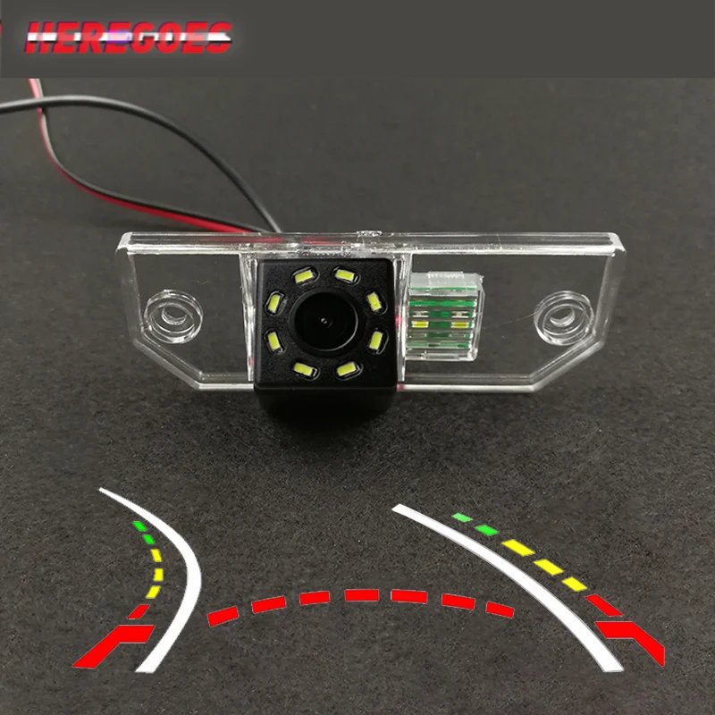HD Беспроводная Автомобильная ПЗС-камера заднего вида рыбий глаз 4 8 12 светодиодов