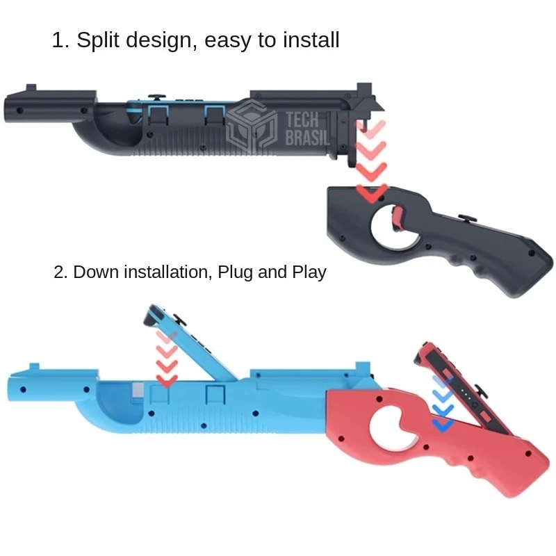 Splatoon Zapper NES Zapper ガンコントローラー N-ZAP85 黒ザップ