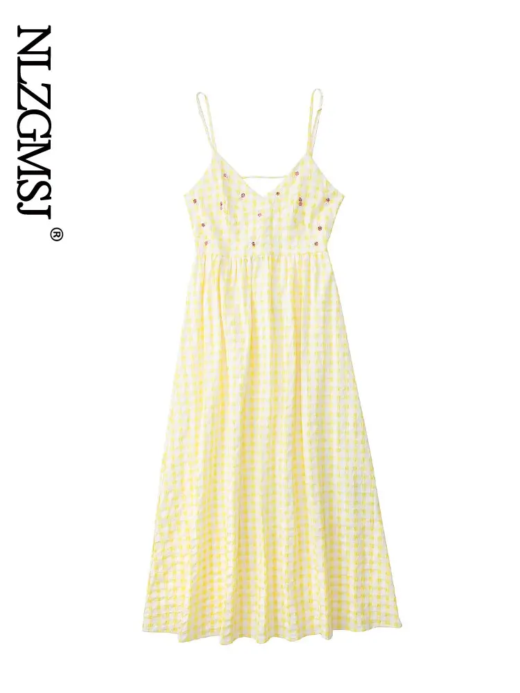 

Платье женское летнее с V-образным вырезом, без рукавов