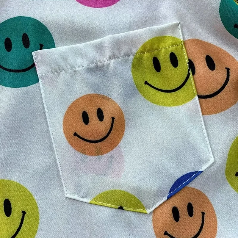 Блузка женская в Корейском стиле модная повседневная недорогая рубашка с