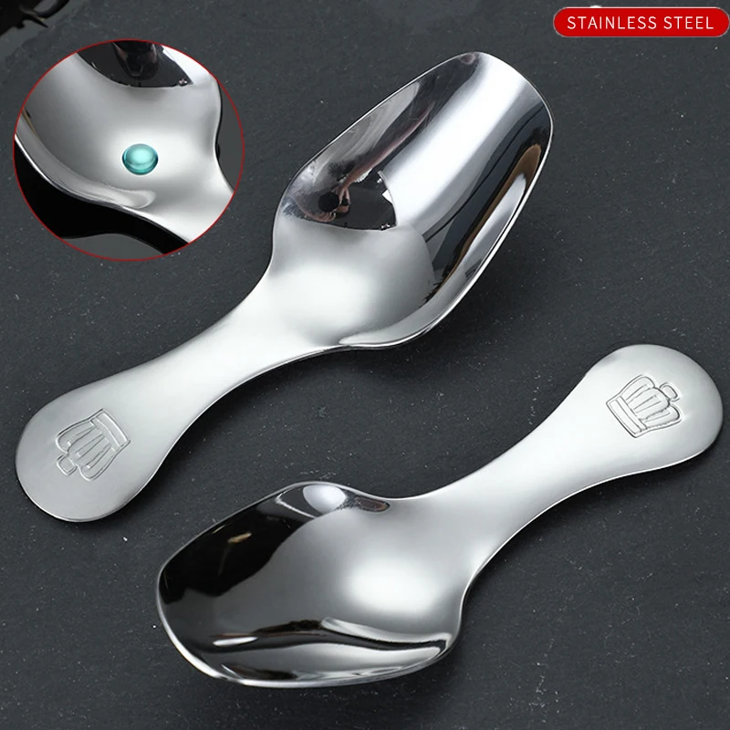 

Кухонные чайные ложки из нержавеющей стали с короткой ручкой, 1 шт.