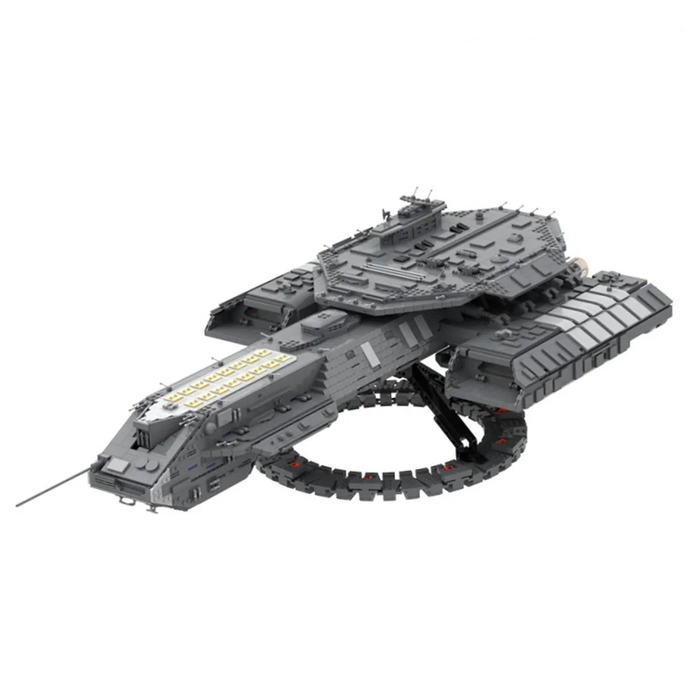 

MOC Space Wars Weapon Djarin's N-1 SG-1 Daedalus Spaceship Bricks Model 75325 Building Blocks Toys for Children Gifts