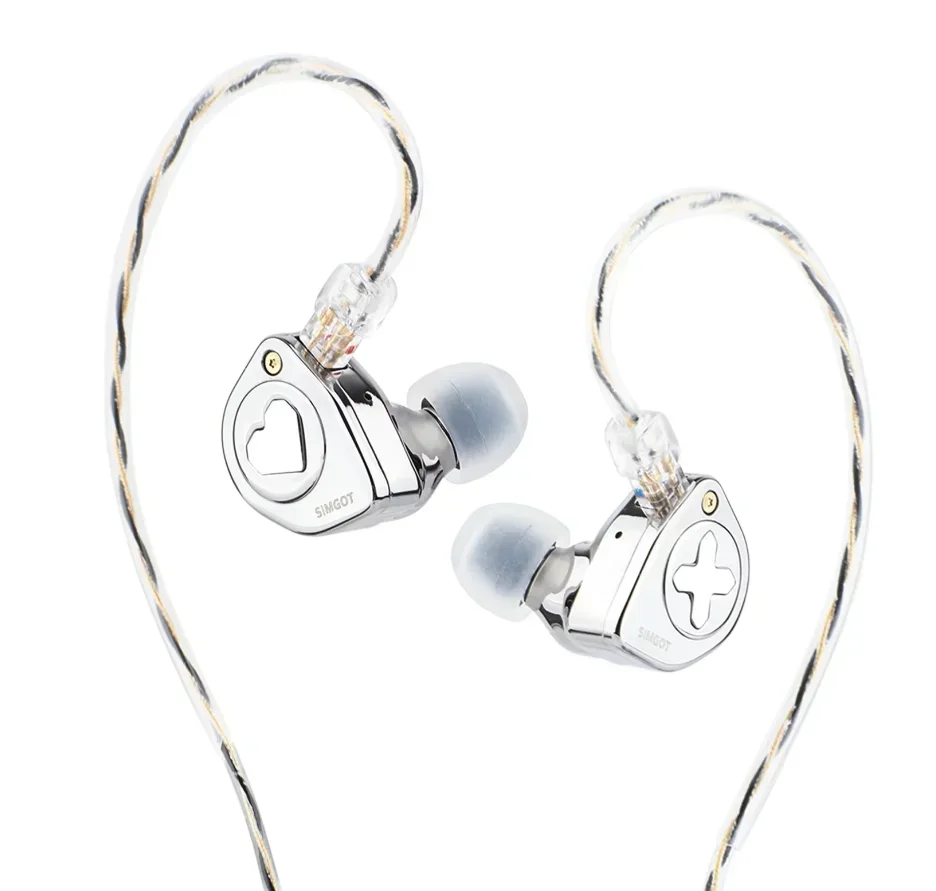 Фото SIMGOT EW300 HIFI VIDEO 1DD + 1Planar + 1PZT Гибридный драйвер IEM Наушники со съемными насадками EW200 Модернизированные компьютерные игры Музыка №3