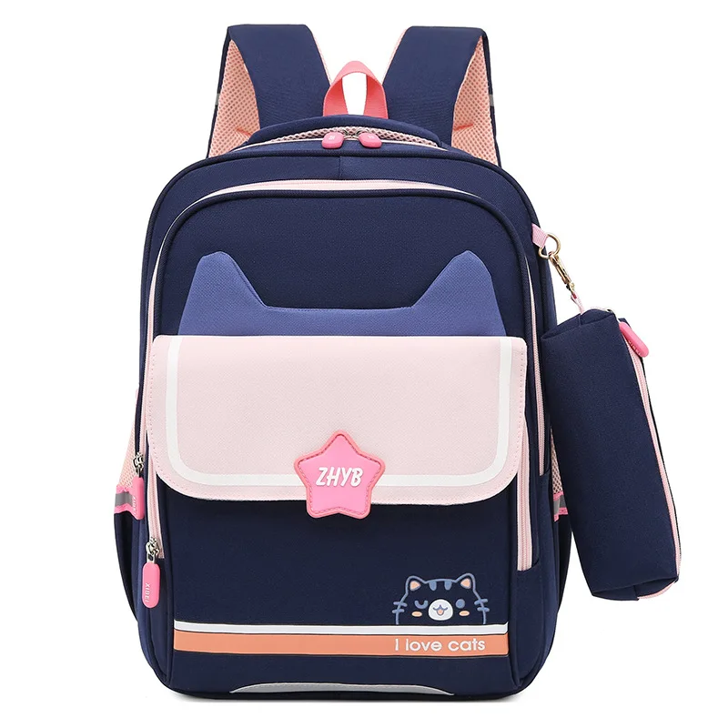 

Kids backpack Primary children School Bags For Boys girls orthopedic Backpack Waterproof Schoolbag big Book Bag mochila infantil