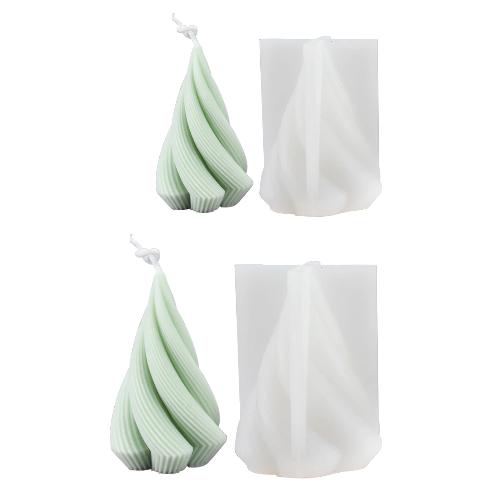 

Taper Silicone Mold DIY Candle Making Silicone Mold For Epoxy Resin Taper Abstract Mold For Handmade Plaster Craft Soap Making