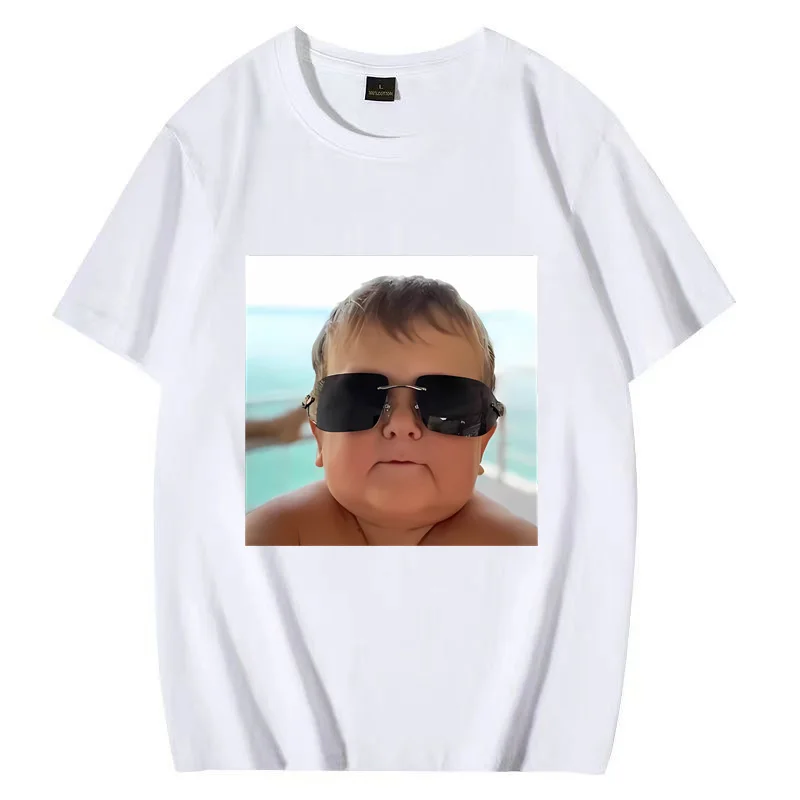 

Hasbulla Fighting Meme T Shirt for men 2023 Summer Men Women Oversized Streetwear 100% Cotton Unisex Short Sleeve O-Neck Tops