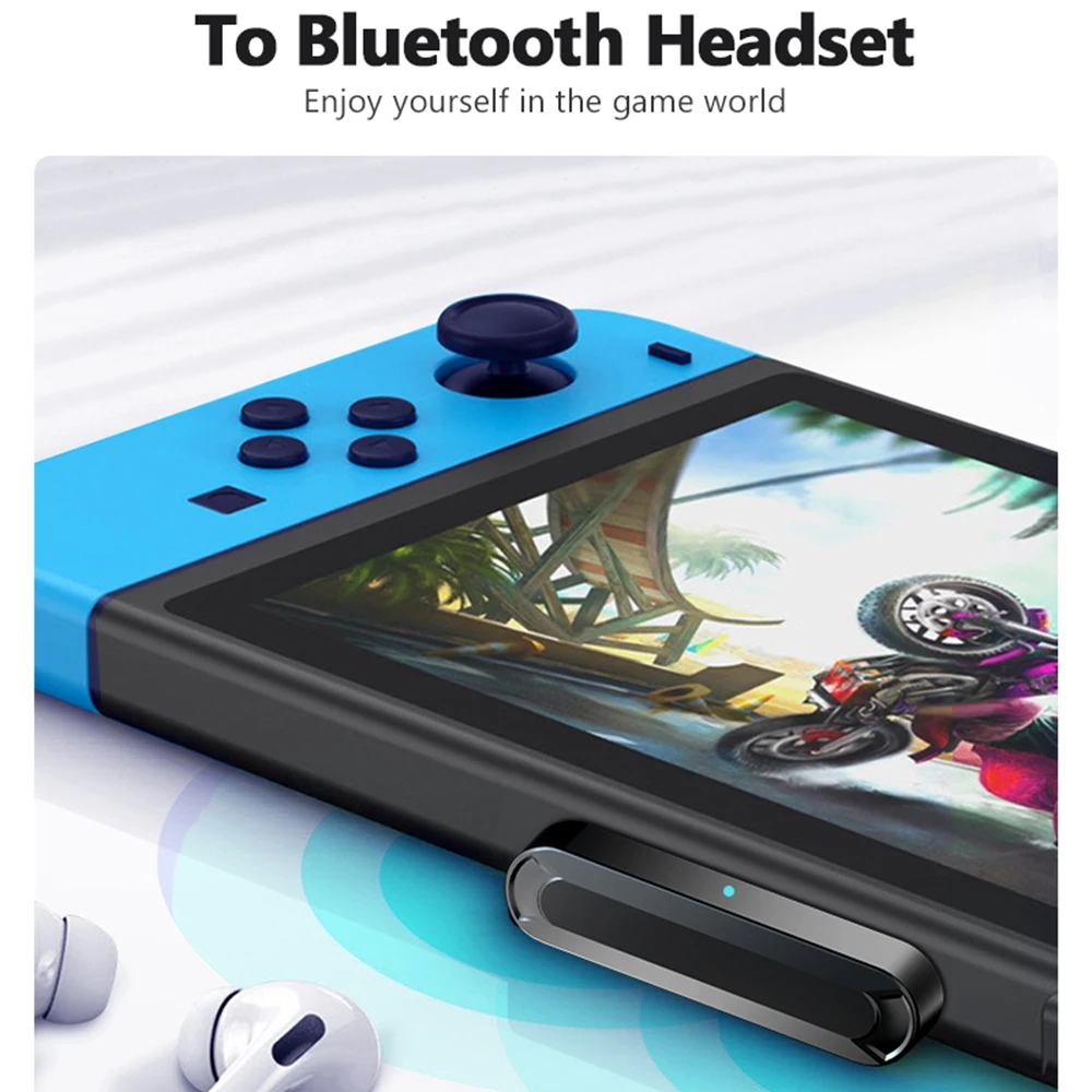 Новый Bluetooth адаптер передатчик USB VF приемник для Nintendo Switch PS4 ПК игровая консоль