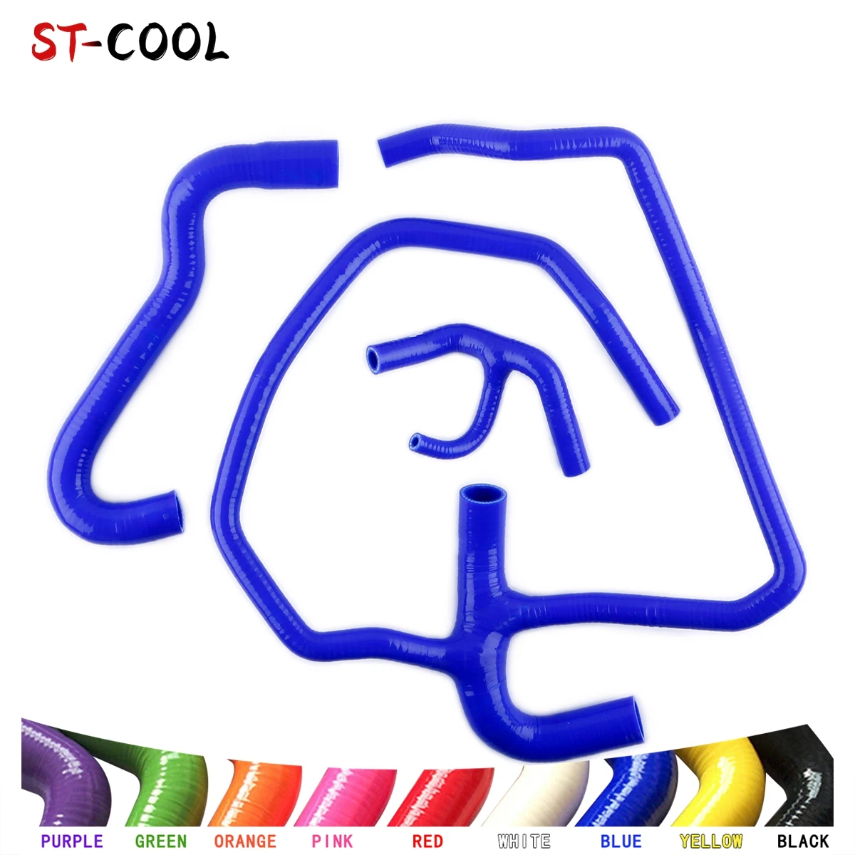 

Silicon Tube For Fiat 500 Cinquecento Sporting 1.1 Silicone Radiator Coolant Hoses Piping Kit 3Pcs 10 Colors