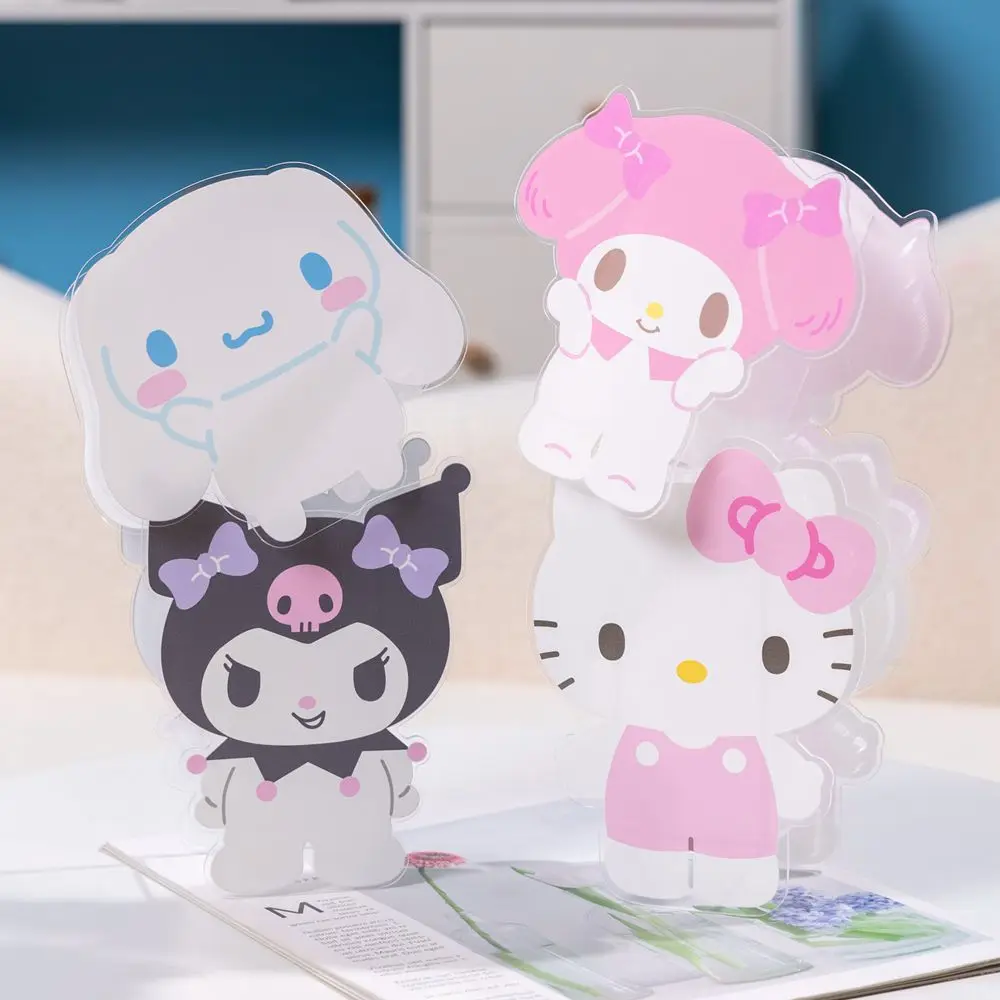 

Kawaii Anime My Melody Stationery Sanrio Hello Kitty Cute Cartoon Cinnamoroll Kuromi Girly Heart Pen Container Toys for Girls