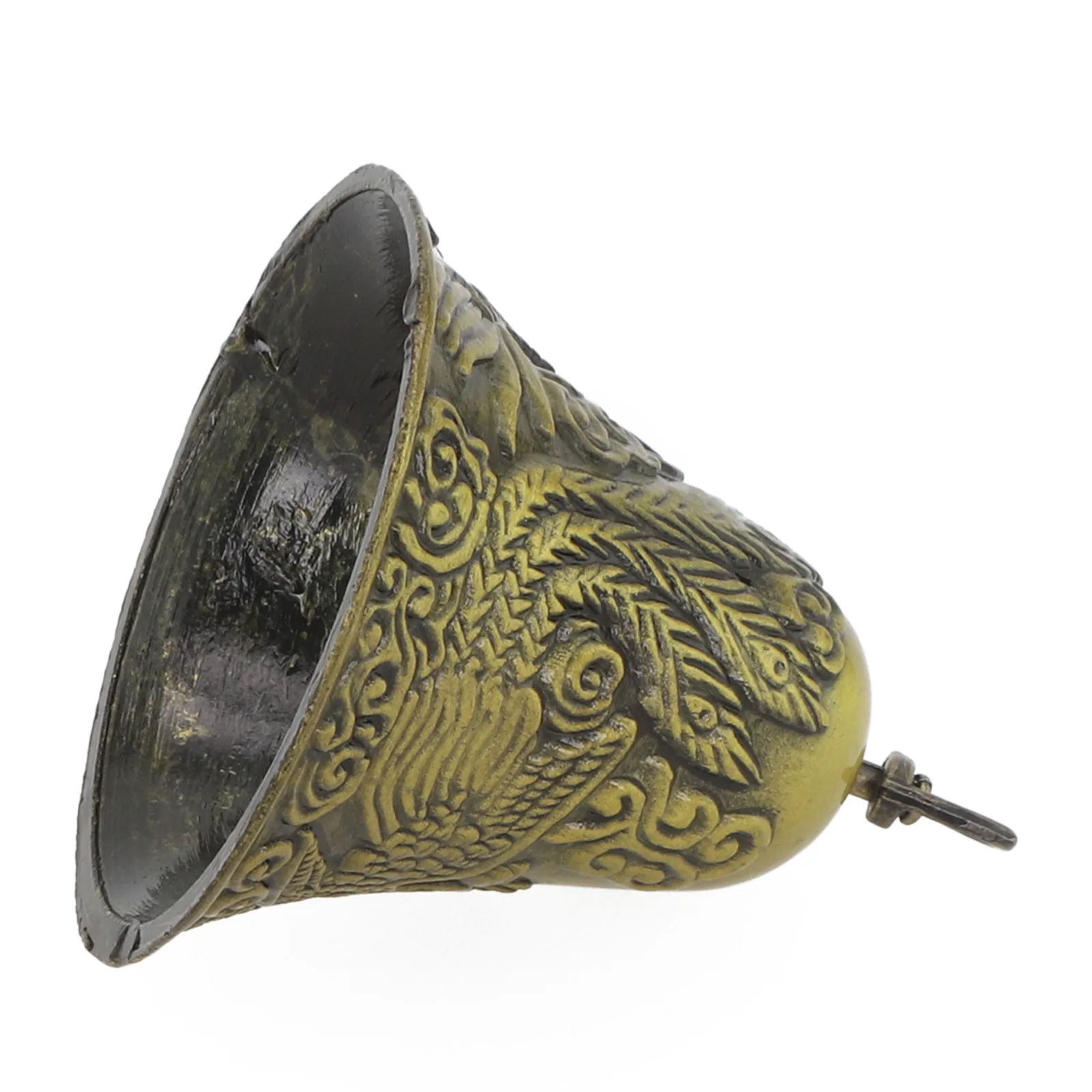 1 шт. винтажные латунные колокольчики с животными домашний дизайн в античном