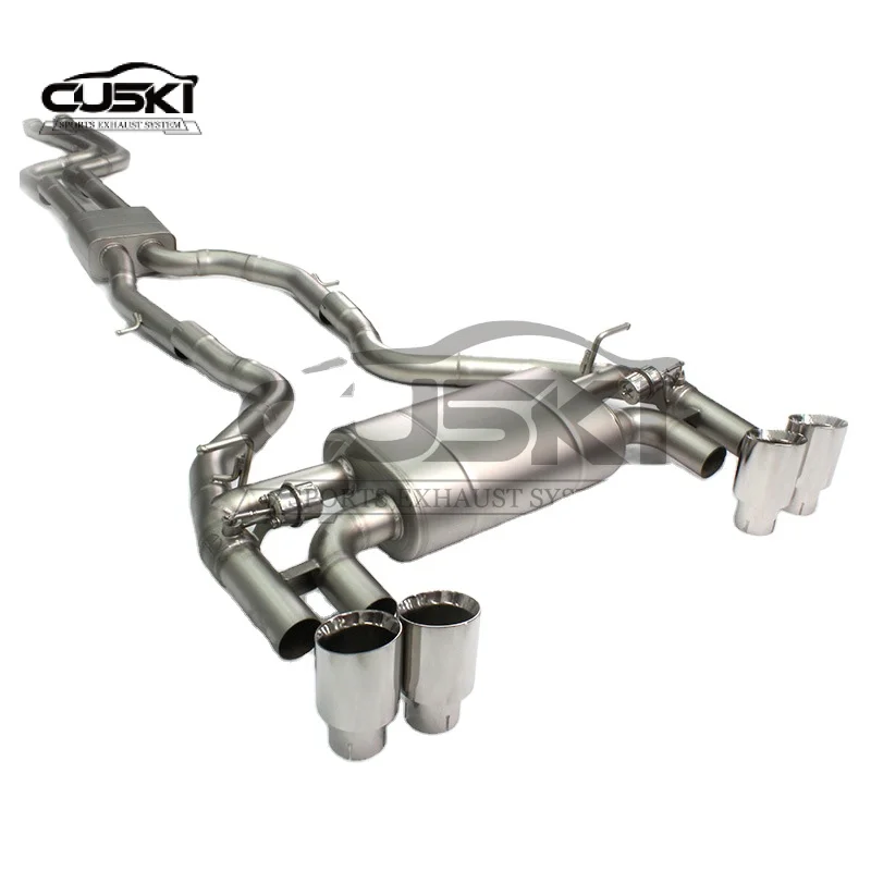 Высококачественная выхлопная система Catback для BMW M2C S55 F87 3 0 T 2018-2023 труба из