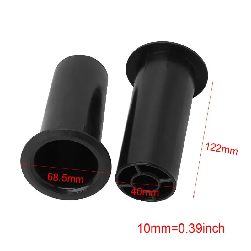 

2PCS Speaker Port Tube Bass for Reflex Vent Ventilation Connector 68.5mm Front Outside Diameter Kits Accessories