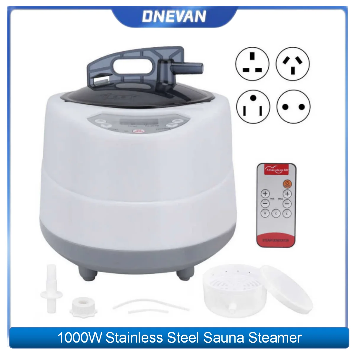 Портативный парогенератор для сауны из нержавеющей стали 1000 Вт |