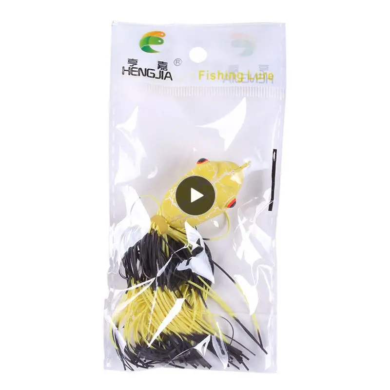 

Lure Fish Long Beard Tail Fake Bait 60 Water Inlet Angle Fatal Temptation Bait Plastic 3d Bionic Frog Eye Biomimetic Decoy