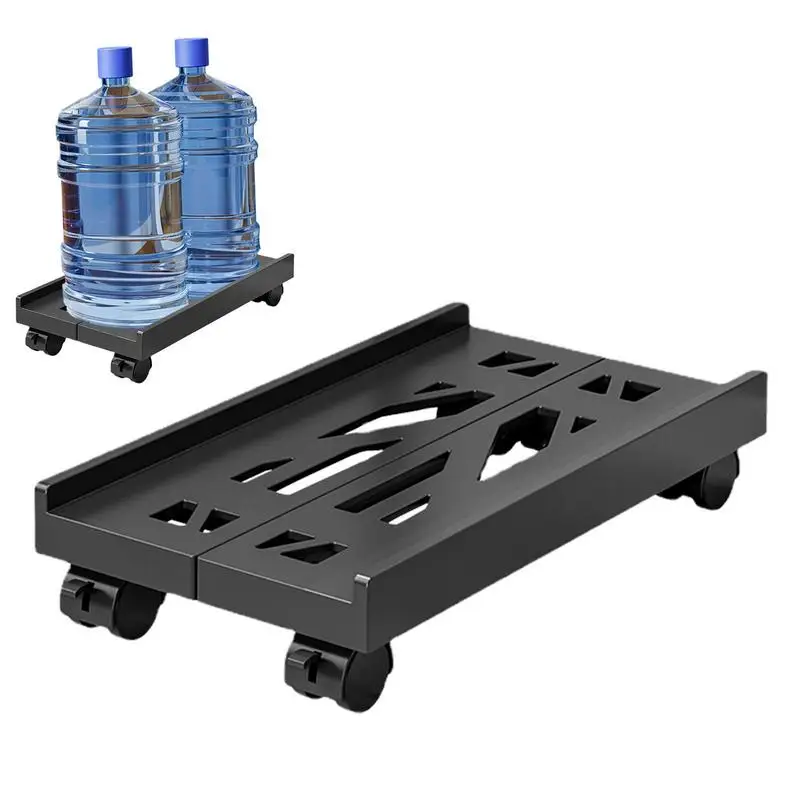 

Computer Tower Stand Caster Wheels Mobile PC Holder Tower Stand Under Desk Fit Most Computer Desktop Floor Stand Tower Stand
