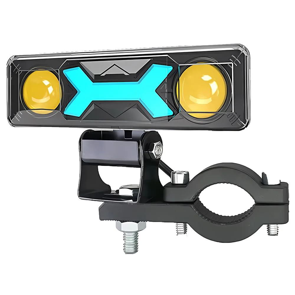 

Auxiliary Motorcycle LED Headlight Light Bar Driving Fog Light 20W Work Light Spotlight For ATV Scooter White Yellow Front Lamp